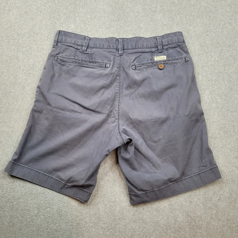 Faherty Chino Shorts Mens 29 Blue All Day Organic Cotton Tencel Stretch